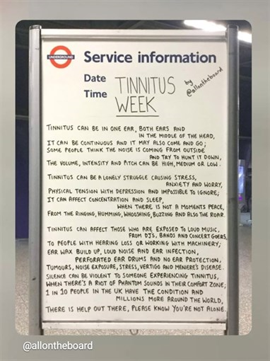 Tinnitus Awareness week