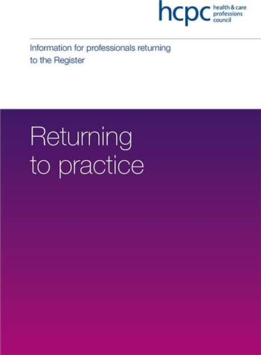 HCPC consults on returning to practice and publishes student ethics guidance