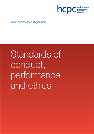 Changes to HCPC Standards