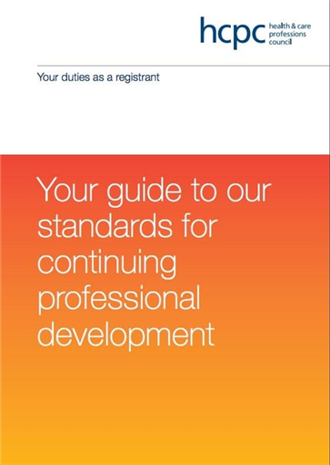 Standards of continuing professional development