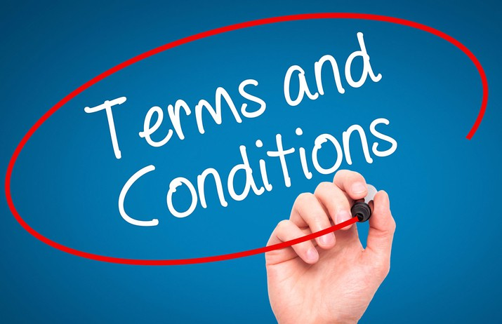 Specimen Terms and Conditions