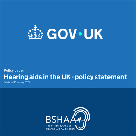 Department of Health and Social Care’s announcement regarding over-the-counter (OTC) hearing aids!
