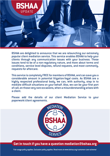 Our new Client Mediation Service