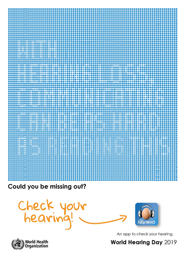 Event planning toolkit for World Hearing Day
